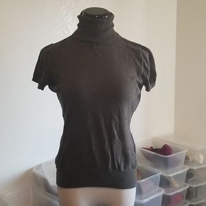 3/$25 Steel Grey Turtle neck top